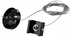 Подвес для трека Lightstar Quattro черный арт. 504177-FR1