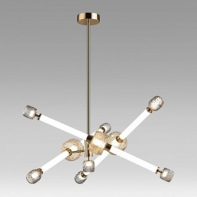 Люстра на штанге Odeon Light Kliff желтый арт. 5426/54CL