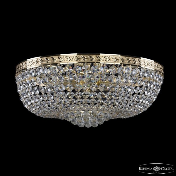 Потолочная люстра Bohemia Ivele Crystal 1928 золото арт. 19281/45IV G