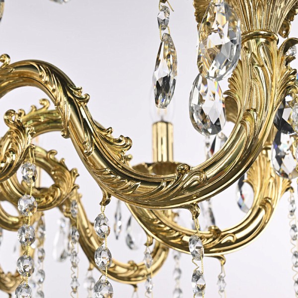 Подвесная люстра Bohemia Ivele Crystal AL7901 золото арт. AL79101/10/250 A GW