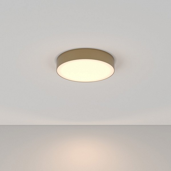 Накладной светильник Maytoni Zon желтый арт. C032CL-36W3K-RD-MG