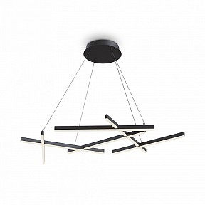 Подвесная люстра Maytoni Line черный арт. MOD016PL-L80BK