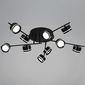 Люстра на штанге Reluce  черный арт. 10590-0.3-10 Black