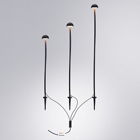 Наземный светильник Arte Lamp MOTUS черный арт. A1081PA-3BK