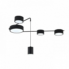 Потолочная люстра Indigo Modulo черный арт. 14028/5С Black