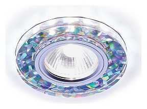 Встраиваемый светильник Ambrella Light Led S225 металл арт. S225 W/CH/WH