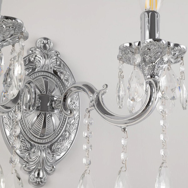 Бра Bohemia Ivele Crystal AL7801 никель арт. AL7801B10/2/175 A NW