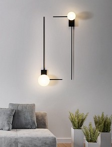 Накладной светильник Inodesign Linge черный арт. Linge 40.8512