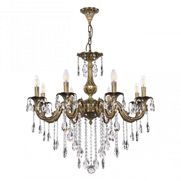 Подвесная люстра Bohemia Ivele Crystal AL7901 золото арт. AL79101/8/250 B FP