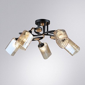 Люстра на штанге Arte Lamp Glamore черный арт. A5076PL-5BK