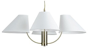 Подвесная люстра Arte Lamp Rondo бронза арт. A4086LM-4AB