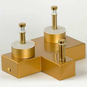 Накладной светильник Lussole Moore золото арт. LSP-7444