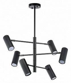 Люстра на штанге Lightstar Roma черный арт. 718267