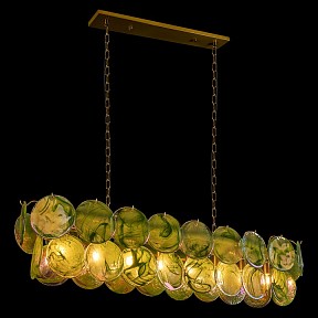 Подвесная люстра Loft it Lolly бронза арт. 10492/1200R Green