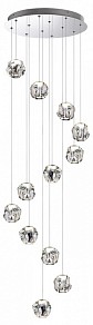 Подвесная люстра Odeon Light Jemstone серый арт. 5084/60L