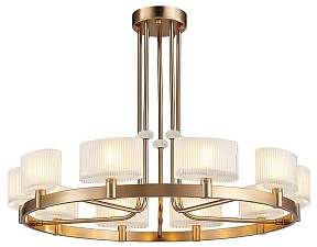 Люстра на штанге Newport 4330 золото арт. 4338+2/C new gold