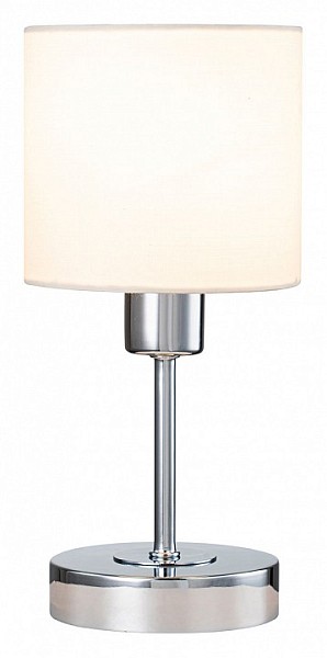 Настольная лампа декоративная Escada Denver серый арт. 1109/1 Chrome/Beige