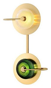 Бра Imperiumloft Green Disk латунь арт. 44,651