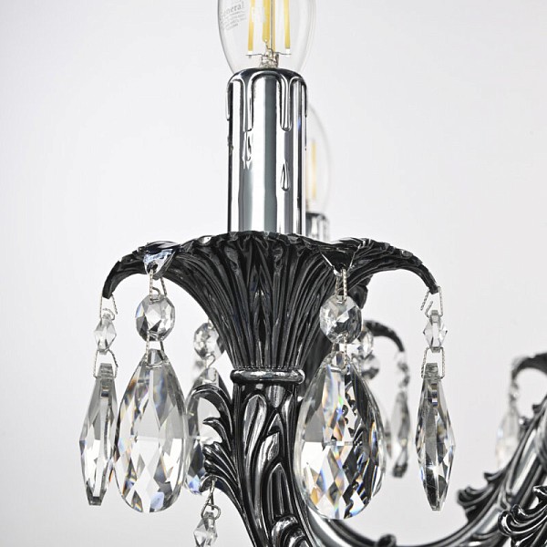 Подвесная люстра Bohemia Ivele Crystal AL7901 никель арт. AL79101/8/250 A NB