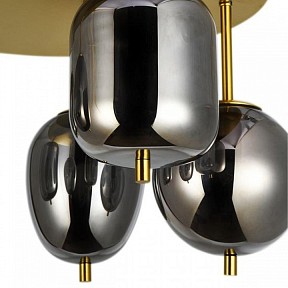 Потолочная люстра Arte Lamp Freddie коричневый арт. A2231PL-5PB