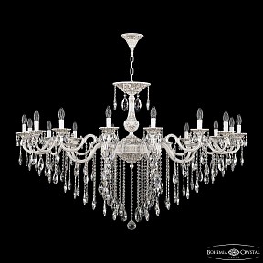 Подвесная люстра Bohemia Ivele Crystal AL7804 золото арт. AL78104/16/550 B WMG
