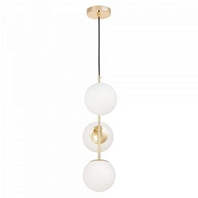 Подвесная люстра LUMINA DECO Stelvio золото арт. LDP 6041-3 GD