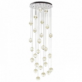 Накладной светильник Odeon Light Crystal серый арт. 5007/120L