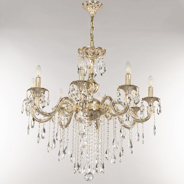 Подвесная люстра Bohemia Ivele Crystal AL7901 золото арт. AL79101/8/250 B GW