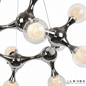 Подвесная люстра iLedex Blossom хром арт. C4465-12R CR