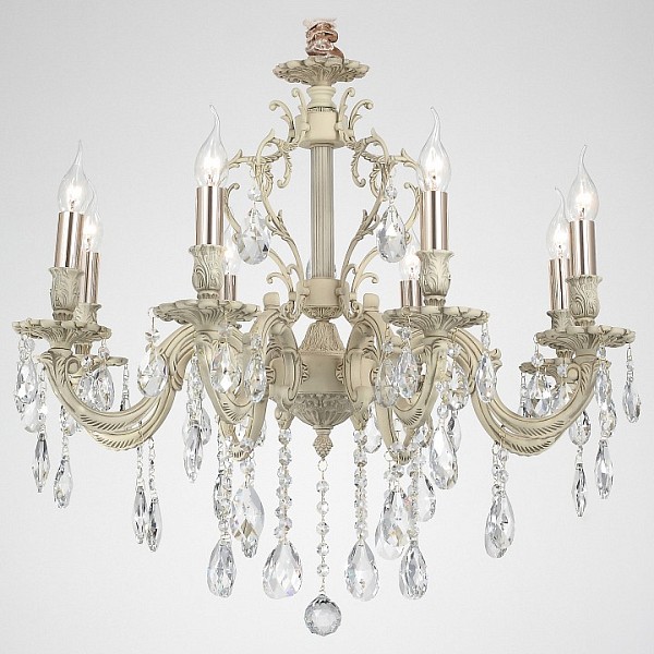 Подвесная люстра Lucia Tucci Barletta кремовый арт. BARLETTA 1730.8 cream white