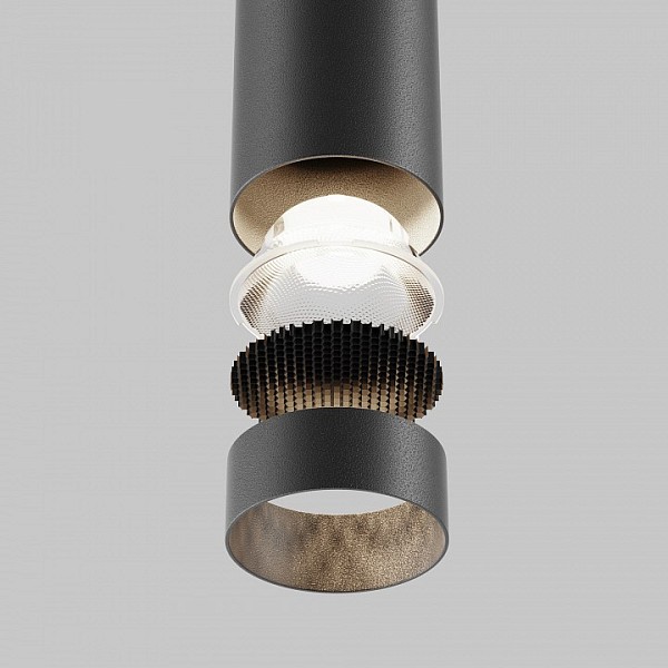 Подвесной светильник Maytoni Focus LED черный арт. P072PL-L12B4K-1