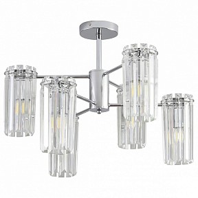 Люстра на штанге Lumion FAVLA хром арт. 8348/6C