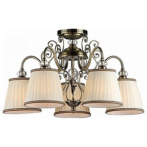 Подвесная люстра Maytoni Vintage бронза арт. ARM420-05-R