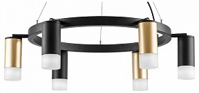 Подвесная люстра Lightstar Rullo черный арт. LR0164033731