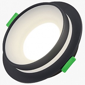 Встраиваемый светильник LEDS POWER SPOT черный арт. 009582