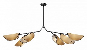 Люстра на штанге Maytoni Organic черный арт. MOD225PL-06B