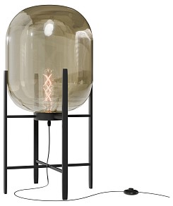 Торшер LIGHTERA Luleo черный арт. LE405F-1GY