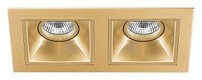 Встраиваемый светильник Lightstar Domino желтый арт. D5230303