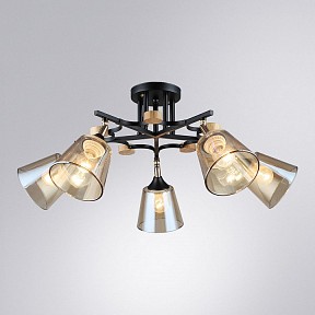 Люстра на штанге Arte Lamp Glassy черный арт. A5078PL-5BK