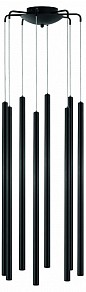 Подвесная люстра Lightstar Tubo черный арт. L8T747337