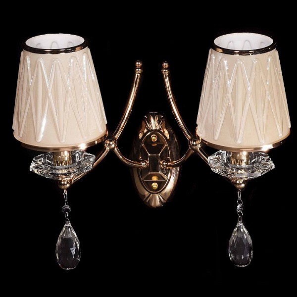 Бра LUMINA DECO Dominni золото арт. LDW 9268-2 GD