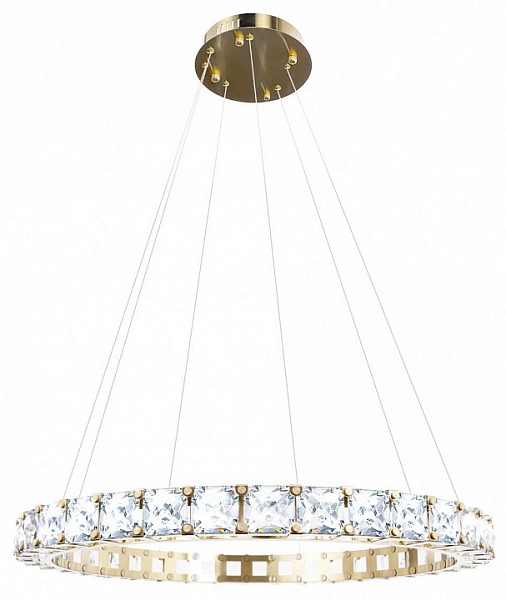 Подвесной светильник Loft it Tiffany желтый арт. 10204/800 Gold
