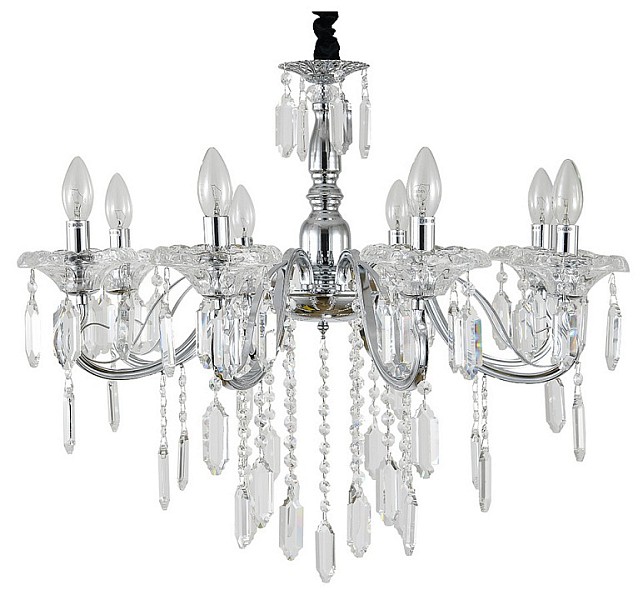 Подвесная люстра Escada Fantail хром арт. 2111/8P Chrome