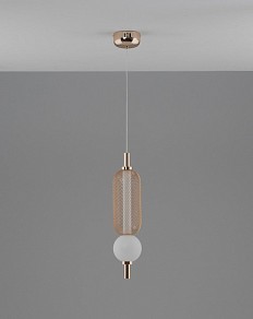 Подвесной светильник Moderli Lattice золото арт. V11255-PL