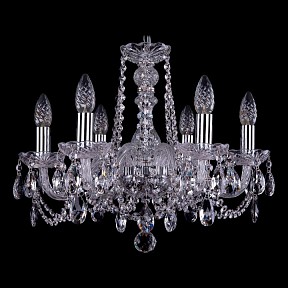 Подвесная люстра Bohemia Ivele Crystal 1402 металл арт. 1402/6/160/Ni