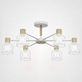 Люстра на штанге Imperiumloft Corf White белый арт. CORF-B01