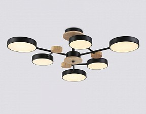 Люстра на штанге Ambrella Light FL дерево арт. FL4863