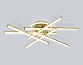 Люстра на штанге Ambrella Light COMFORT золото арт. FL6254