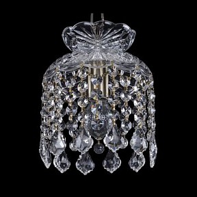 Подвесной светильник Bohemia Ivele Crystal 1478 кремовый арт. 14781/15 Pa Leafs