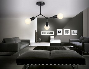 Люстра на штанге Ambrella Light TR черный арт. TR8027